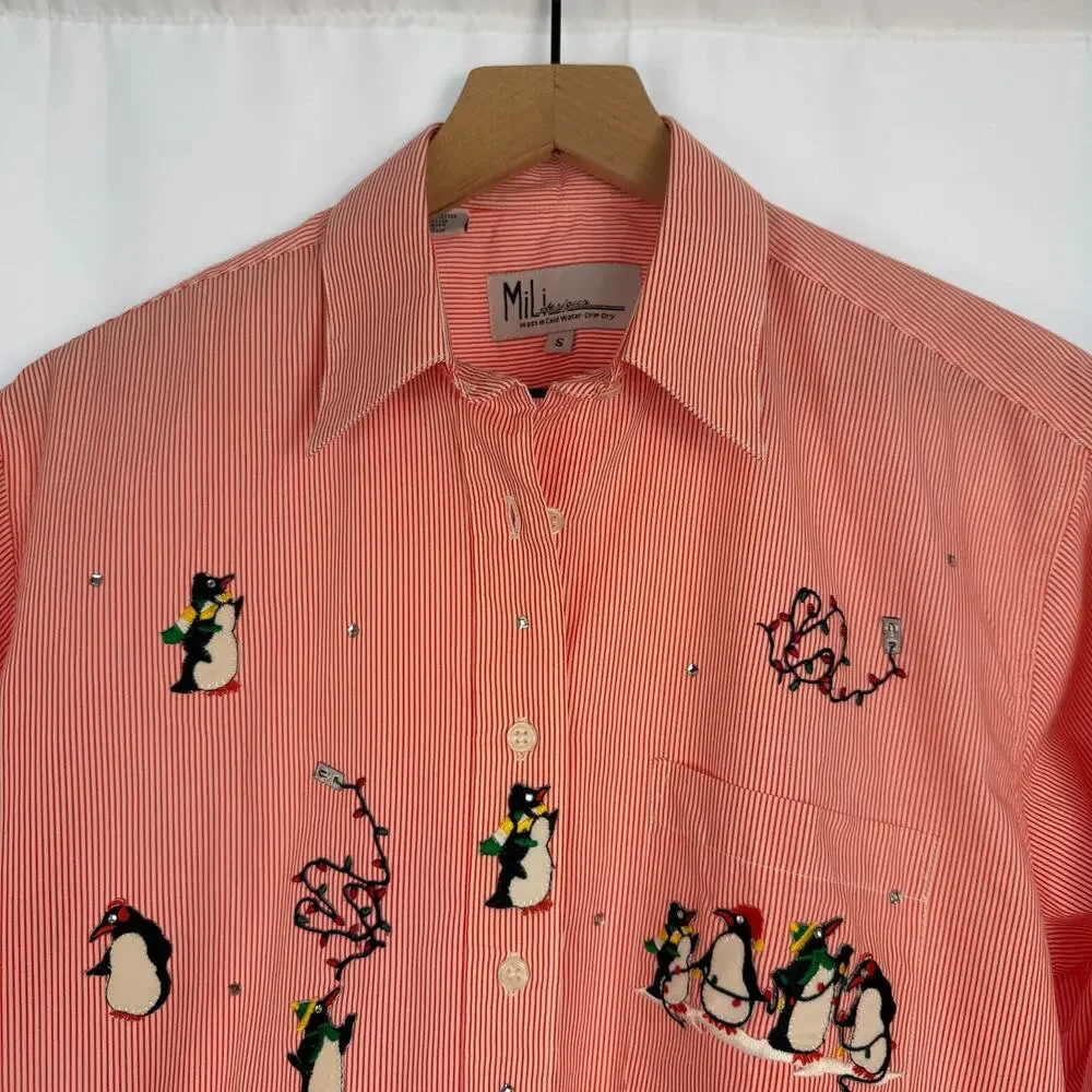 MiLi designs embroidered